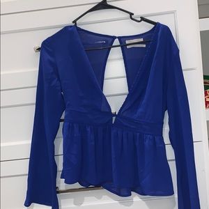 Blue Urban Outfitters  top